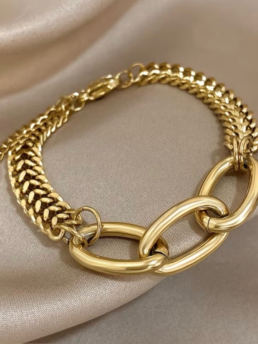 Gold Link Chain Bracelet for Women - Elegant Everyday Jewelry